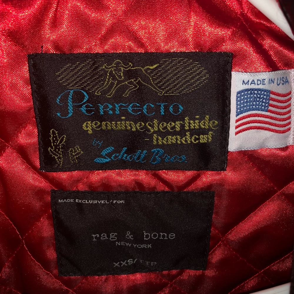 New rag & bone leather jacket - Picture 4 of 6